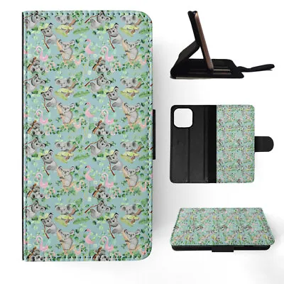 $14.95 • Buy Flip Case For Apple Iphone|cute Koala Pattern Branch #2