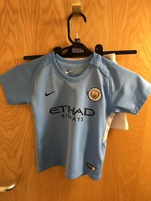 Children's Blue Manchester City Kit 2017/18 • £24.99