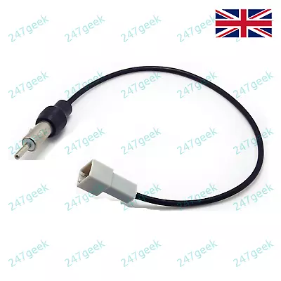 🇬🇧 Hyundai / Kia Radio Stereo Audio Head Unit Antenna Adapter Cable Lead - UK • £3.95