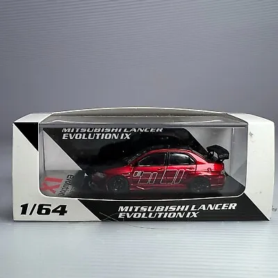 1/64 CM Model Mitsubishi Lancer Evolution IX VOLTEX Red Diecast • $49.99