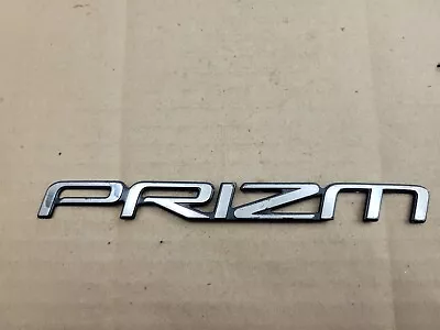 Geo OEM Prizm Machined 6.5  Emblem Badge Logo Nameplate Name Plate Insignia  • $12.99