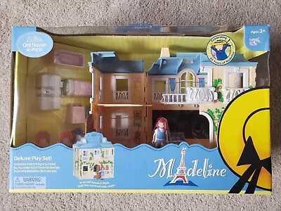 Madeline La Petite Old House In Paris Deluxe Dollhouse Playset With 2.5  Figure • $100