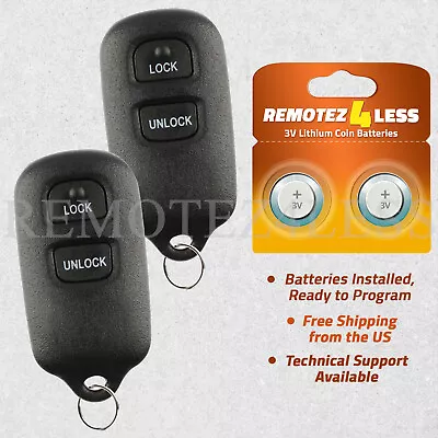 2 For Toyota 4Runner Avalon Camry Celica Corolla Keyless Remote Car Key Fob • $24.95