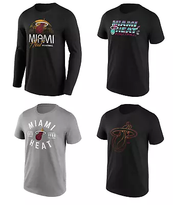 Miami Heat Basketball T-Shirt Men's NBA Fanatics Top - New • £11.99