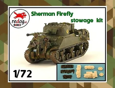 1/72  Sherman Firefly MKV Tank  Scale Model Stowage Kit   • £4.99