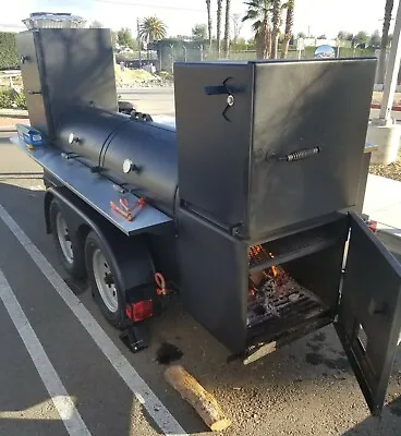 Used Bbq Smoker Concession Trailer • $10000