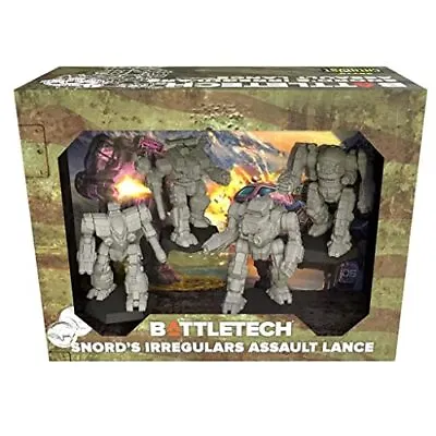 Battletech: Miniature Force Pack - Snords Irregulars Assault Lance ACC NEW • $42.36