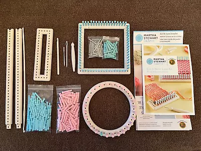 Martha Stewart Knit And Weave Loom Kit With Instructions For  Knitting Weaving • $19.99