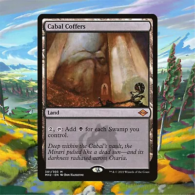 [mtg] [magic]  Cabal Coffers - Mh2 [nm] • $22.38