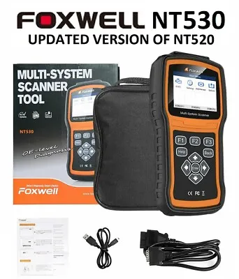 FOXWELL NT530 For BMW MINI DIAGNOSTIC SCANNER TOOL ABS SRS CODE READER NT510 520 • $169.95