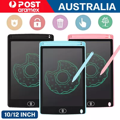 8.5 / 10 / 12  LCD Writing Tablet Drawing Board Colorful Handwriting Pad • $7.69