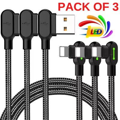 £3.97 • Buy USB IPhone Charger Fast For Apple Long Cable USB Lead 6 7 8 X XS XR 11 12 13 Pro