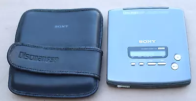 VINTAGE SONY DISCMAN 1bit DAC MODEL D-515 COMPACT DISC CD PLAYER CARRYING CASE • $350