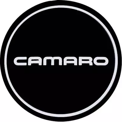 1990 Camaro N90 Aluminum Wheel Center Cap Insert Camaro Logo Silver/Black • $34.03