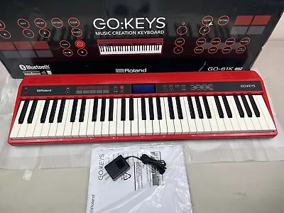 Roland GO:KEYS GO-61K Music Production Creation 61-key Piano Bluetooth Keyboard • $297