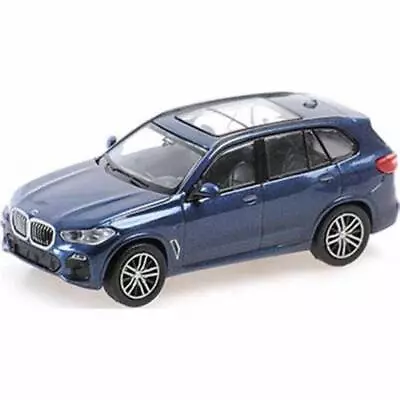 Minichamps 1/87 HO BMW X5 2019 BLUE METALLIC 870029201 • $24.99