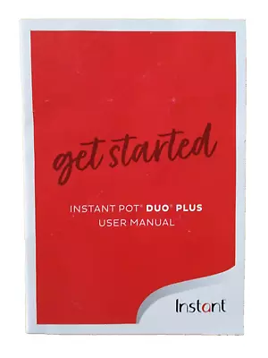 Original Instant Pot USER MANUAL For DUO PLUS 6 And 8 Quart • $8.95