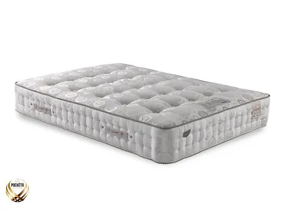 3000 Pocket Sprung Latex Foam Sareer Pocketo Mattress 3ft 4ft 4ft6 5ft 6ft • £339.99