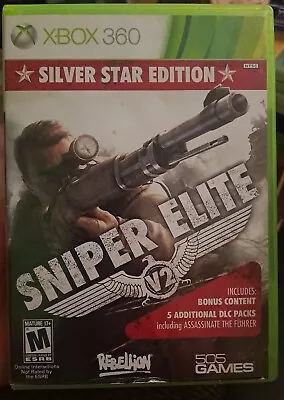 Sniper Elite V2 Silver Star Edition (Xbox 360 2012) • $8.99