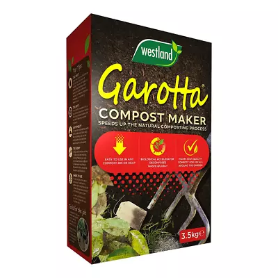 Westland Garotta Easy Compost Maker 3.5kg To Enrich Garden Soil Beds & Patches • £8.99