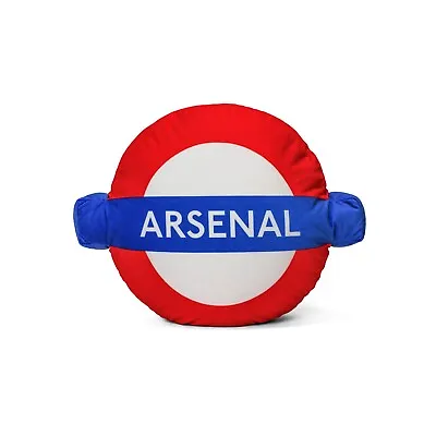 London Underground Roundel Logo Cushion - Arsenal Logo • £16.95