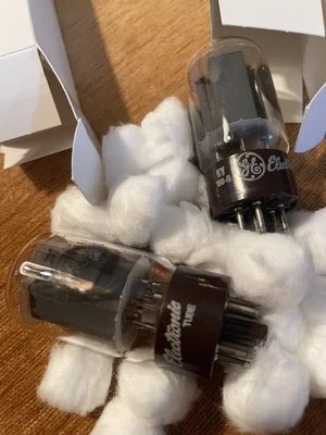$15.20 • Buy PAIR Of TUNG-SOL 5881 Brown Bakelite Base Radio Vacuum Tubes USA Tested