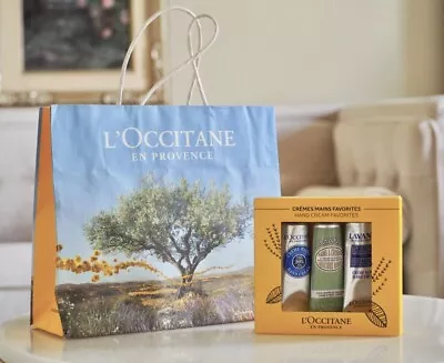L’OCCITANE En Province Hand Cream Favorites Set With Gift Bag • $34.90