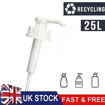 Manual Dispenser 30ml Pump For 25L Drum 25 Litre Containers • £12.89