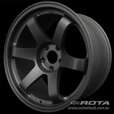 $649.50 • Buy Rota Grid R Wheel 18x9.5 +38 PAIR