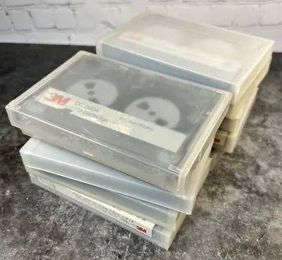 Lot Of 8 Vintage 3M Data Cartridge DC 600A Tapes 60MB DC600A With Cases Untested • $57.90