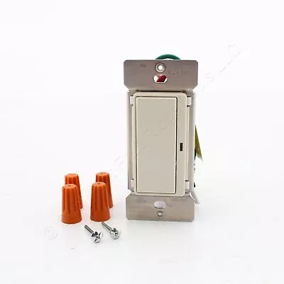 $56.99 • Buy Eaton Lt. Almond RF Z-Wave Smart On/Off Rocker Switch 1-Pole 3-Way 15A RF9501DLA