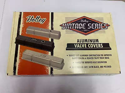 Holley Vintage Series Valve Cover 241-242 • $164.99