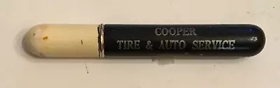 Vintage Advertising Lighter - Tube Style - Coopers Tire & Auto Service - Front R • $18