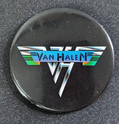 Authentic Vintage 1980s Van Halen Tour Pinback Button 3  • £15.44