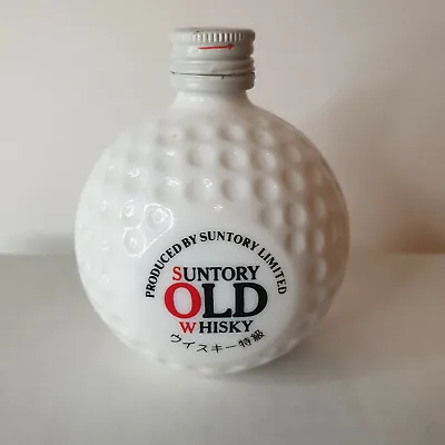 Suntory OLD Whiskey Golf Ball Shaped Decanter Bottle EMPTY • $14.95