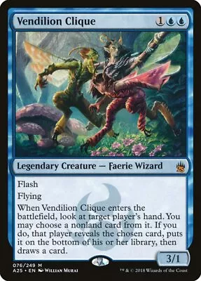 MTG Vendilion Clique [Masters 25​​​] Near Mint​​ • $5.40