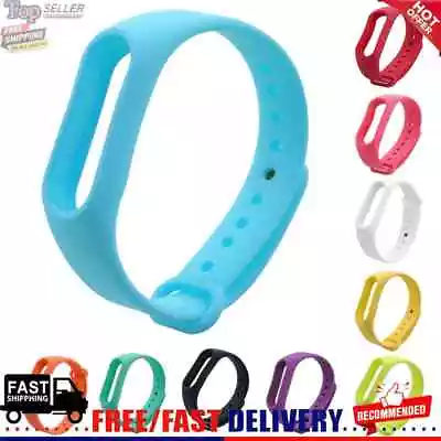 Replacement TPU Wrist Strap Sport Smart Bracelet Band For Xiaomi Mi Band 2 • £2.54