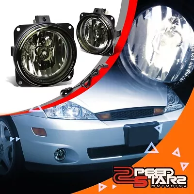 For 02-04 Focus/03-04 Mustang Tinted Bumper Fog Light Lamp+switch Left+right • $60.38