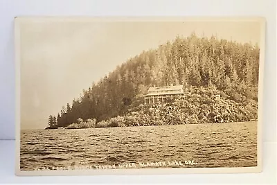 RPPC Klamath Lake Oregon Postcard Eagle Ridge Tavern Waco Antique Early 1900's • $14.95