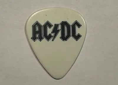 AC/DC Malcolm Young Guitar Pick RIP ACDC 2009 Black Ice Tour Concert Plectrum • $99.99