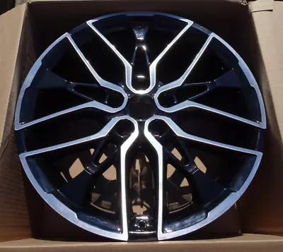 (1) 2021 2022 2023 2024 71029 KIA K5 GT Wheel/Rim Black Machined #52906L3430 • $445