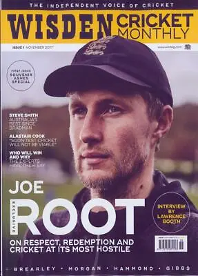 £5.50 • Buy Wisden Cricket Monthly Magazine Issue 1 - NOV 17  (5022)