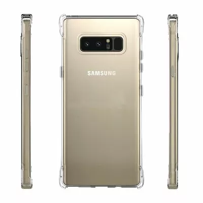 Samsung Galaxy 5G S10 Plus S10e S8 S9 Plus Clear Bumper Heavy Duty Case Cover • $5.99