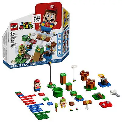 LEGO Super Mario Adventures With Mario Starter Course Building Toy 71360 • $47.99