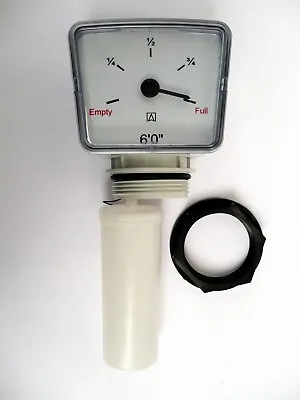 TANK FLOAT GAUGE 6 Ft  Oil Or Water. Comes With A 1.1/2 Back-Nut • £29.99