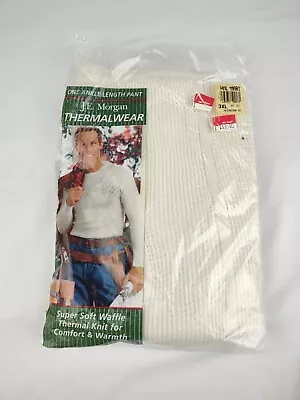 NOS Vintage J.E. Morgan Thermalwear Long Johns Men’s Underwear Size 3XL (50-52) • $22.97