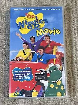 The WIGGLES MOVIE PAL VHS Video Cassette Tape Movie Kids Rare (1998) • $19.95