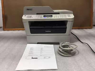 Brother MFC-7360N Monochrome All-in-One Laser Printer W/ 11500 Pages Printed • $149.99