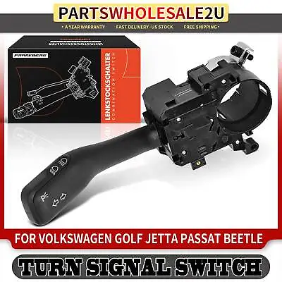 Turn Signal Switch For Volkswagen Beetle 1998-2010 Passat 1998-2005 Golf Jetta • $21.99