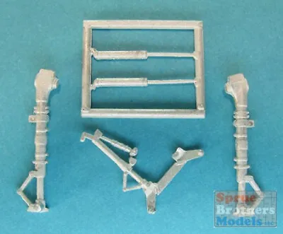 SAC48255 1:48 Scale Aircraft Conversions - La-5 Landing Gear (EDU/ZVE Kit) • $18.74